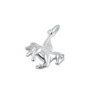 Sterling Silver Pegasus Pendant