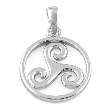 Sterling Silver Druid Celtic Symbol Pendant