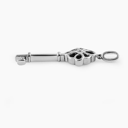 Sterling Silver Key Pendant