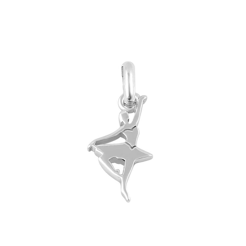 Sterling Silver Ballerina  Pendant