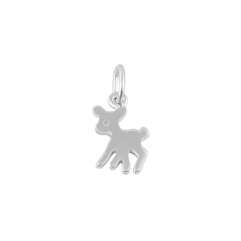 Sterling Silver Baby Deer Pendant