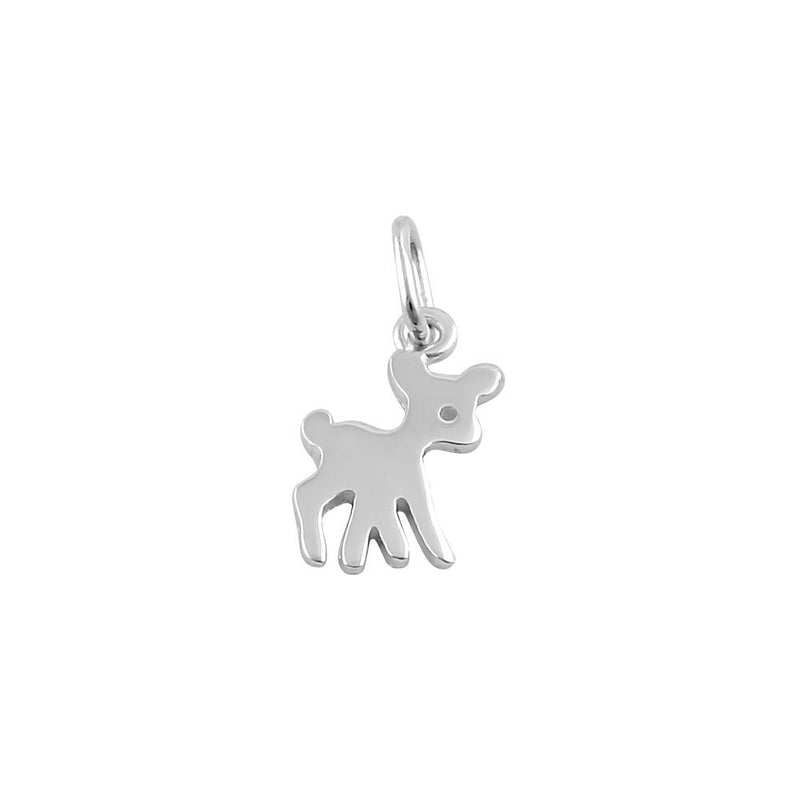 Sterling Silver Baby Deer Pendant