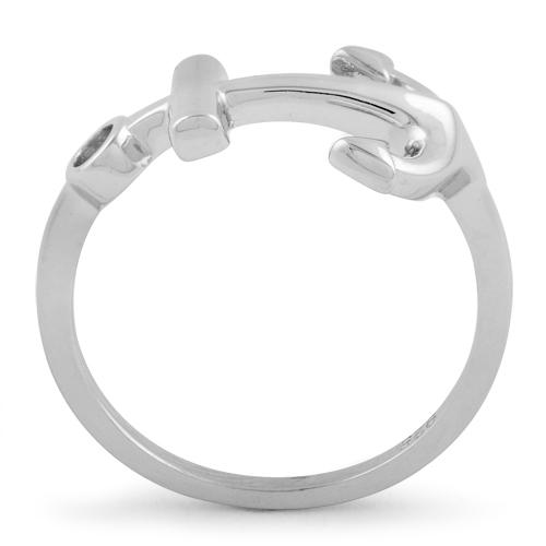 Sterling Silver Anchor Ring