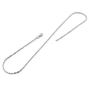 Sterling Silver Twisted Serpentine Chain 2MM