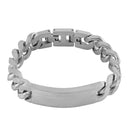 Stainless Steel Thick Curb Bracelet