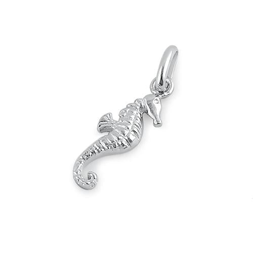 Sterling Silver Sea Horse Pendant