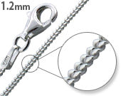 Sterling Silver Curb Chains 1.2MM