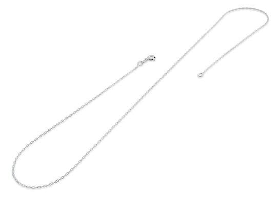 Sterling Silver Forz D/C Chain Necklace - 1mm