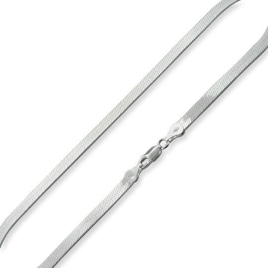 Sterling Silver Magic Herringbone Chain 5.25mm