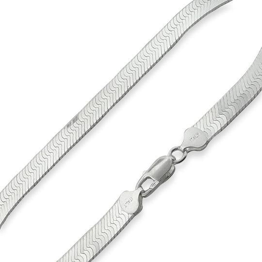 Sterling Silver  Magic Herringbone Chain 9.25mm