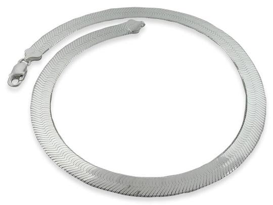 Sterling Silver  Magic Herringbone Chain 9.25mm