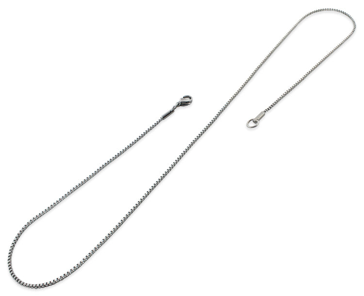 Stainless Steel 20" Box Chain Necklace 1.5 MM