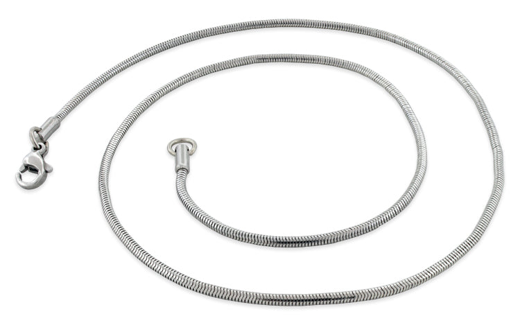 Stainless Steel 16" Snake Chain Necklace 2.0 MM