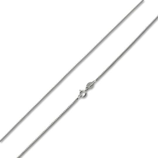 Sterling Silver Box Chain 1mm