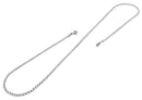 Sterling Silver Long Curb Chain 1.65mm