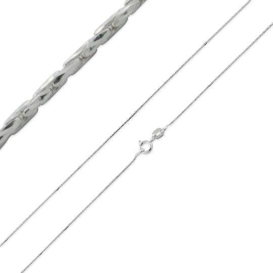 Sterling Silver Cardano D/C Chain 0.6MM