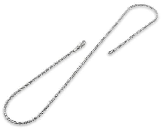Sterling Silver Spiga Wheat Chain 1.8MM