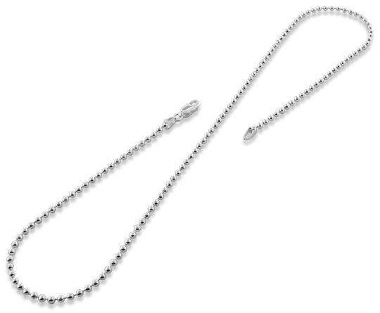 Sterling Silver Bead Ball Chain 2.25MM