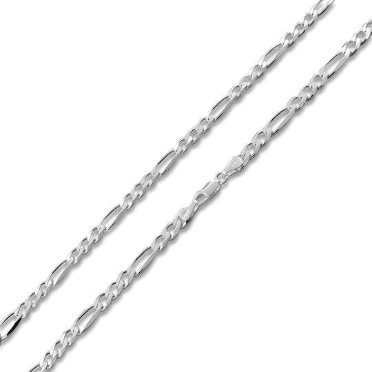 Sterling Silver Figaro Chain 5.5mm