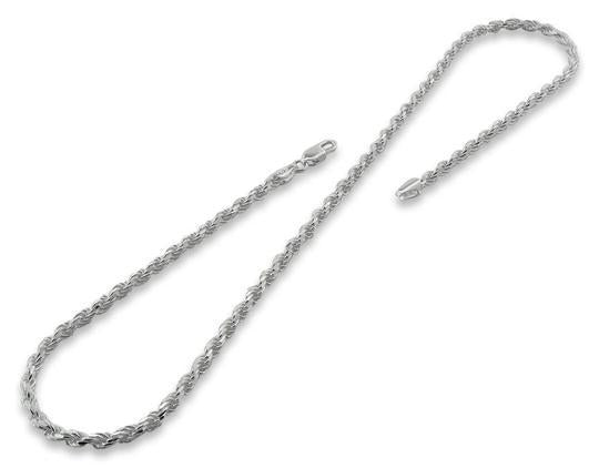 Sterling Silver Rope Chain 3.2MM