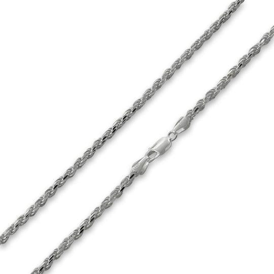 Sterling Silver Rope Chain 3.8MM