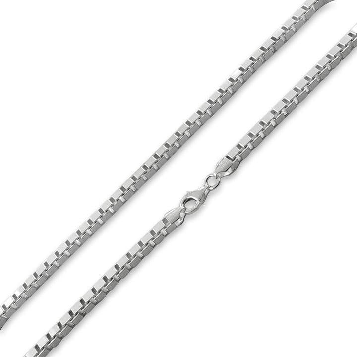 Sterling Silver Box Chain 4.3mm