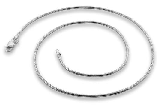 Sterling Silver Italian Snake Chain 1.5 MM