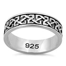 Sterling Silver Celtic Band Ring
