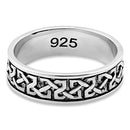 Sterling Silver Celtic Band Ring