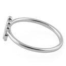 Sterling Silver Clover Ring