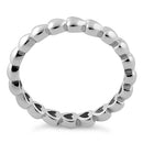 Sterling Silver Eternity Heart Ring