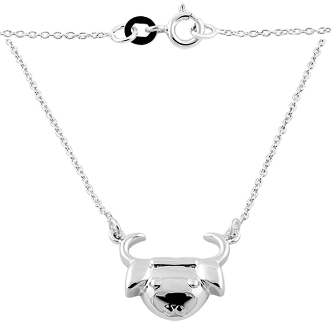 Sterling Silver Taurus Necklace
