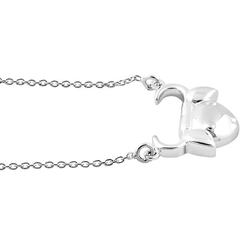 Sterling Silver Taurus Necklace