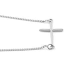 Sterling Silver Cross Necklace