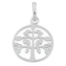 Sterling Silver Sprouting Tree of Life Pendant