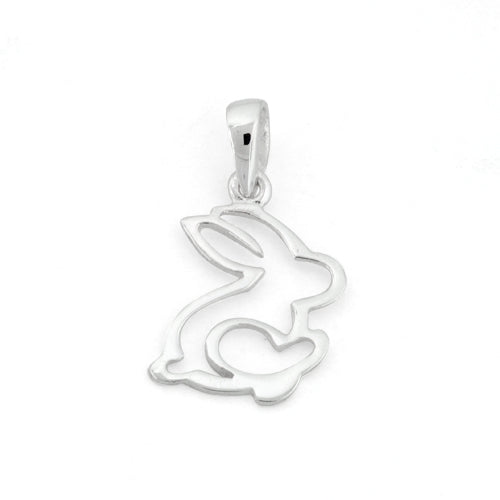 Sterling Silver Rabbit Pendant