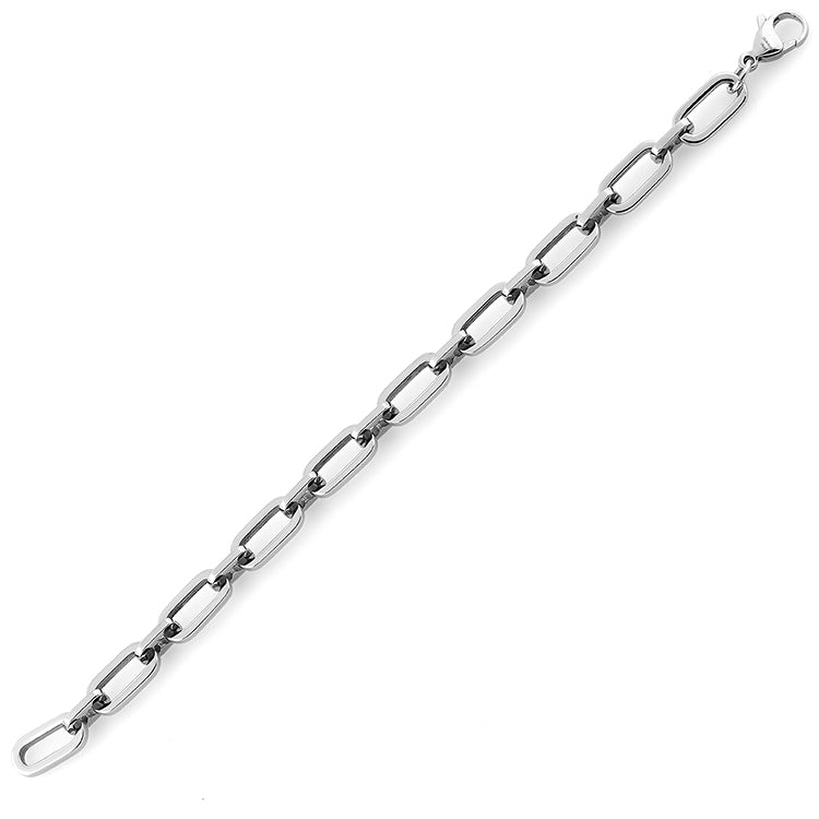 Stainelss Steel Cable Chain Link Bracelet