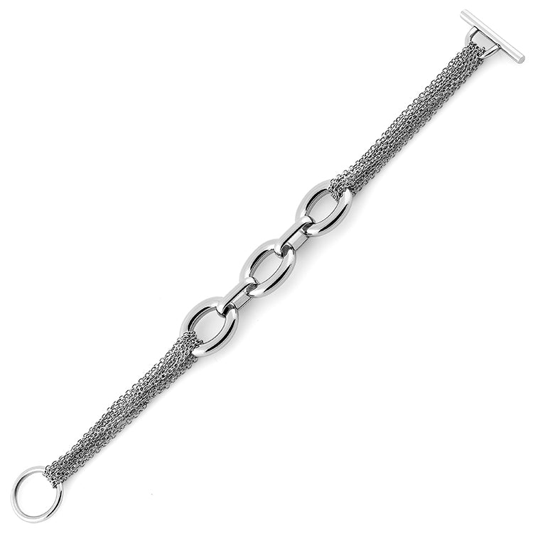 Stainless Steel Big Link Chain Bracelet