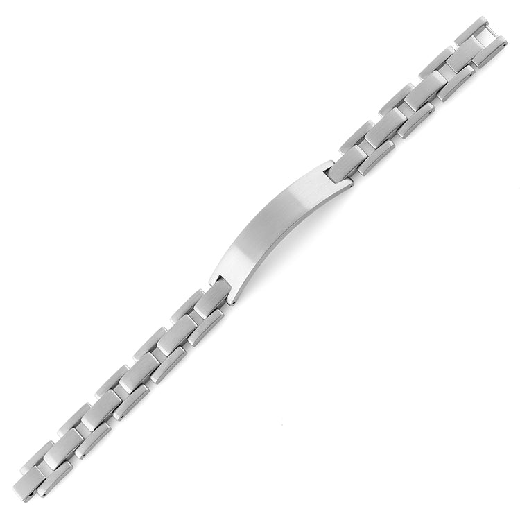 Stainless Steel ID Link Bracelet