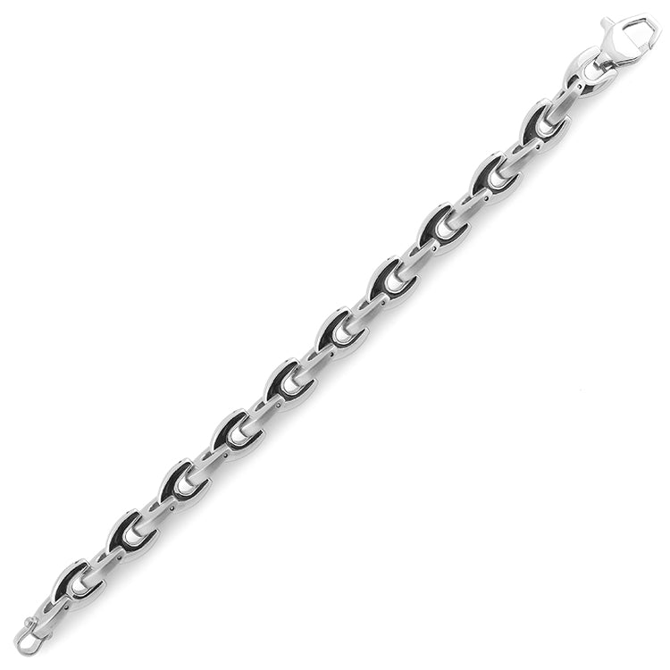 Stainless Steel U Link Bracelet