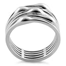 Sterling Silver Mutli-Row Statement Ring