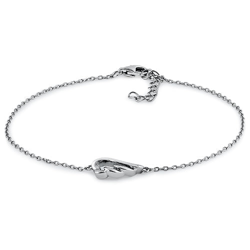 Sterling Silver Wing Bracelet