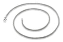 Sterling Silver Popcorn Chain 1.6MM