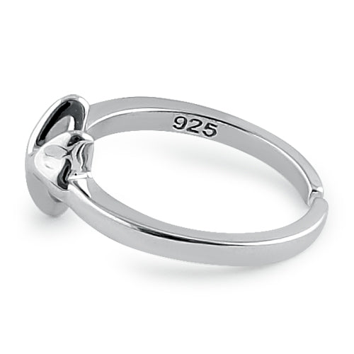 Sterling Silver Fox Toe Ring