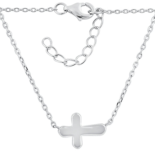 Sterling Silver Cross Necklace