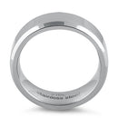 Stainless Steel 7mm High Polish Band Ring