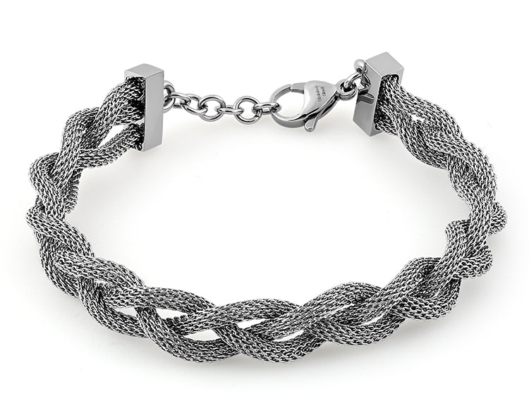 Stainless Steel Braided Mesh Bracelet