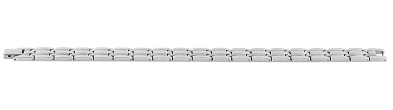 Stainless Steel Bricks Link Bracelet