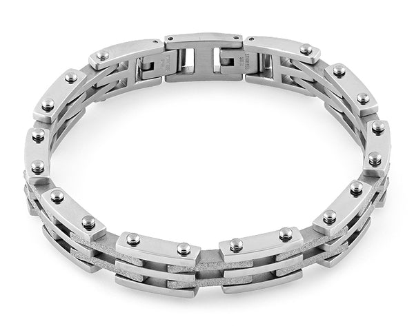 Stainless Steel Hinged Bracelet