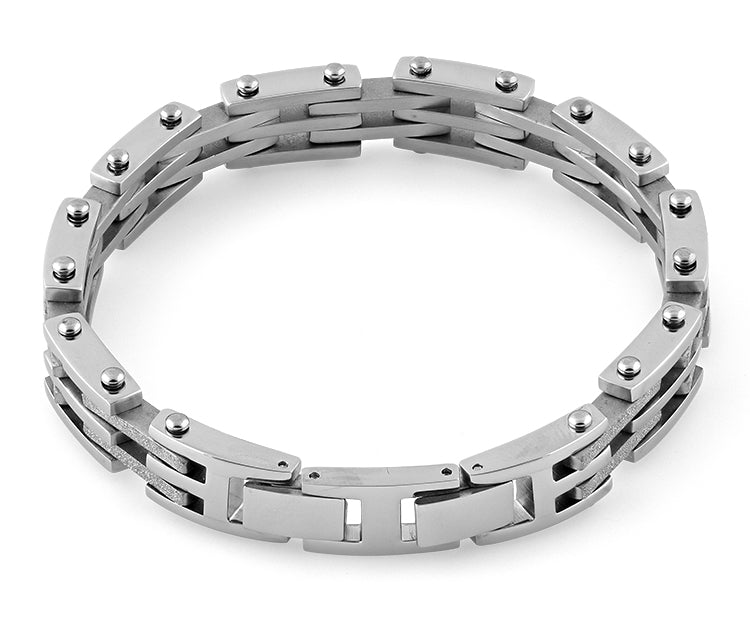 Stainless Steel Hinged Bracelet